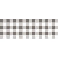 Damast papier 1,20x8m ruit grijs