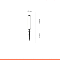 LumiPath Rondo - Waterdichte LED Tuinlamp | Minimalistisch Buitenlicht voor Pad, Villa & Landschap