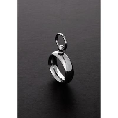 Steel by Shots Donut Ring met O-ring - 0.6 x 0.3 x 35 / 15 x 8 x 35 mm