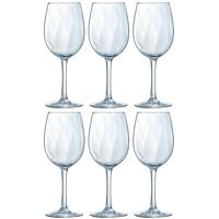 Arcoroc Wijnglazen Dolce Vina - 6x - rode wijn - glas - 360 ml