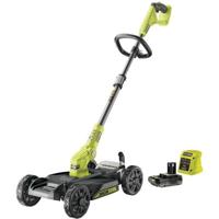 Rasaerba semovente RYOBI RY18LMC30A-120 - 18V - Larghezza di taglio 30cm - Funzione mulching - Batteria al litio + caricabatteria in dotazione
