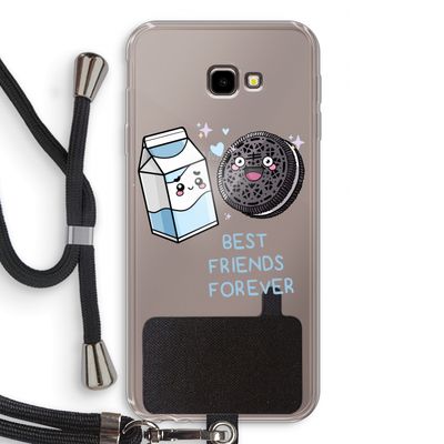 Best Friend Forever: Samsung Galaxy J4 Plus Transparant Hoesje met koord