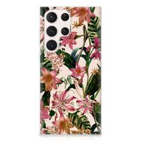 Samsung Galaxy S23 Ultra TPU Case Flowers - thumbnail