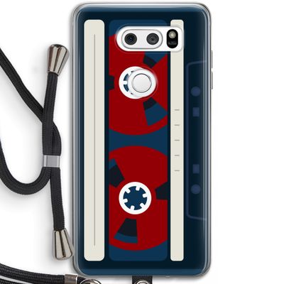 Here's your tape: LG V30 Transparant Hoesje met koord