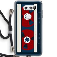 Here's your tape: LG V30 Transparant Hoesje met koord