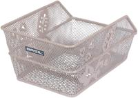 BASIL Fietsmand cento flower s 31 x 21 x 0 - nude metallic