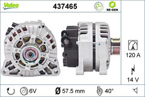 Valeo Alternator/Dynamo 437465