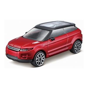 Modelauto/speelgoedauto Land Rover LRX/Evoque - rood - schaal 1:43/10 x 3 x 3 cm   -