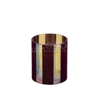 PTMD Waxinelichthouder Jeyden Bordeaux Rood S 14cm