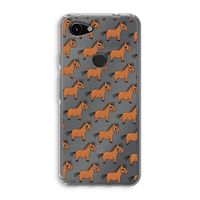 Pony: Google Pixel 3a Transparant Hoesje