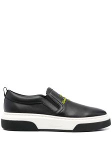 Ferragamo baskets Cassina en cuir - Noir