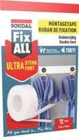 Soudal Fix All Dubbelzijdig Montagetape Ultra Strong 1,5M Rol