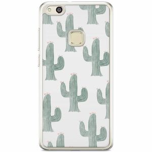 Huawei P10 Lite siliconen hoesje - Cactus print