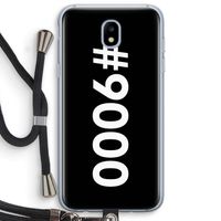 #9000: Samsung Galaxy J5 (2017) Transparant Hoesje met koord