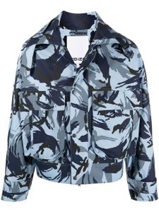 Kenzo veste Tropic Camo - Bleu