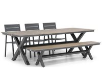 Lifestyle Stella/Forest 240 cm dining tuinset 5-delig