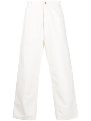 Carhartt WIP pantalon ample à empiècements - Blanc