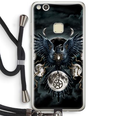 Sinister Wings: Huawei Ascend P10 Lite Transparant Hoesje met koord