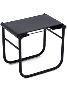 Cassina tabouret LC9 en cuir - Noir