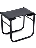 Cassina tabouret LC9 en cuir - Noir - thumbnail