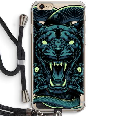 Cougar and Vipers: iPhone 6 / 6S Transparant Hoesje met koord