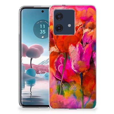 Smartphone hoesje Motorola Edge 40 Neo Tulips Smartphone hoesje Motorola Edge 40 Neo Tulips