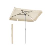 Opvouwbare parasol voor balkon, beige / 230 x 150 cm - thumbnail