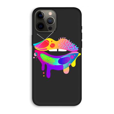 Lip Palette: iPhone 12 Pro Max Biologisch afbreekbaar hoesje