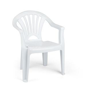Kinderstoelen wit kunststof 35 x 28 x 50 cm   -