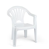 Kinderstoelen wit kunststof 35 x 28 x 50 cm   -