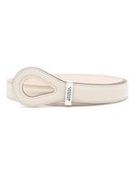 ISABEL MARANT ceinture Brindi en cuir - Blanc - thumbnail