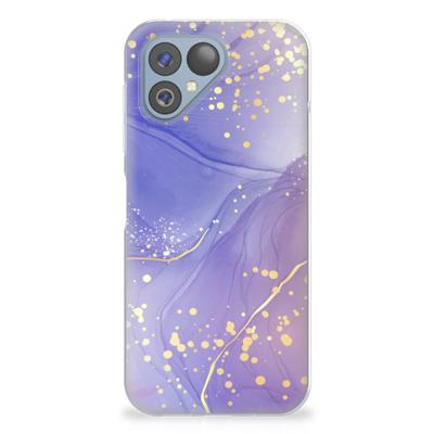 Smartphone hoesje voor Fairphone 5 Watercolor Paars