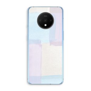 Square pastel: OnePlus 7T Transparant Hoesje