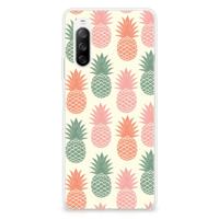 Sony Xperia 10 III | Siliconen Case | Ananas
