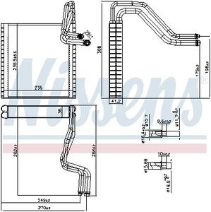 Verdamper, airconditioning 92372