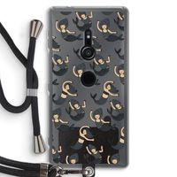 Zeemeermin: Sony Xperia XZ2 Transparant Hoesje met koord