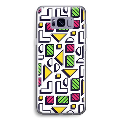 8-bit N°4: Samsung Galaxy S8 Transparant Hoesje