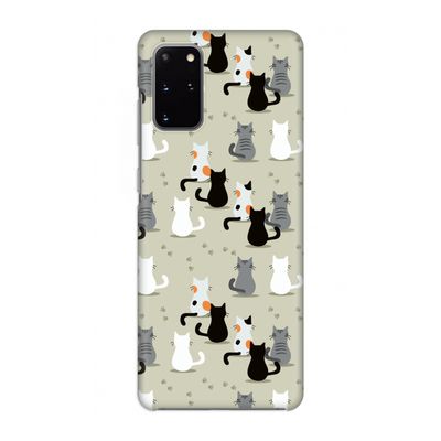 Katten: Volledig geprint Samsung Galaxy S20 Plus Hoesje