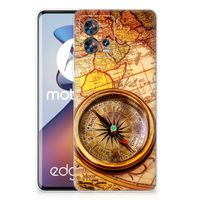 Motorola Edge 30 Fusion Siliconen Back Cover Kompas - thumbnail