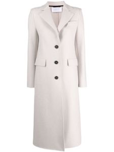 Harris Wharf London single-breasted virgin wool coat - Tons neutres