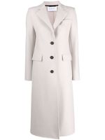 Harris Wharf London single-breasted virgin wool coat - Tons neutres - thumbnail