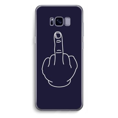 F**k U: Samsung Galaxy S8 Plus Transparant Hoesje