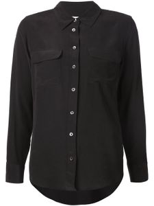 Equipment chemise Signature en soie - Noir