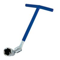 Carpoint bougiesleutel T greep 23,5 cm staal 21 mm blauw - thumbnail