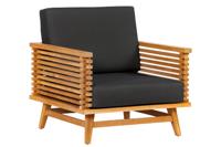 Riverside teak fauteuil incl kussens