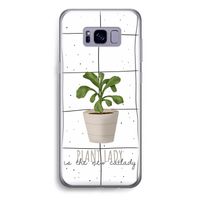 Kamerplant op vensterruit: Samsung Galaxy S8 Plus Transparant Hoesje