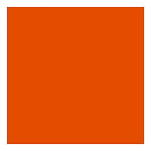 Creativ Company Acrylverf glitter voor kinderen - oranje, 500ml