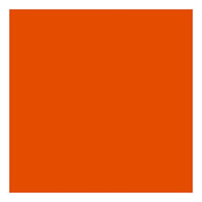 Creativ Company Acrylverf glitter voor kinderen - oranje, 500ml
