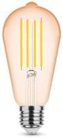 Modee LED ST64 E27 4-28W 1800K filament amber dimbaar - LED7470
