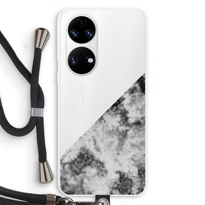 Onweer: Huawei P50 Transparant Hoesje met koord